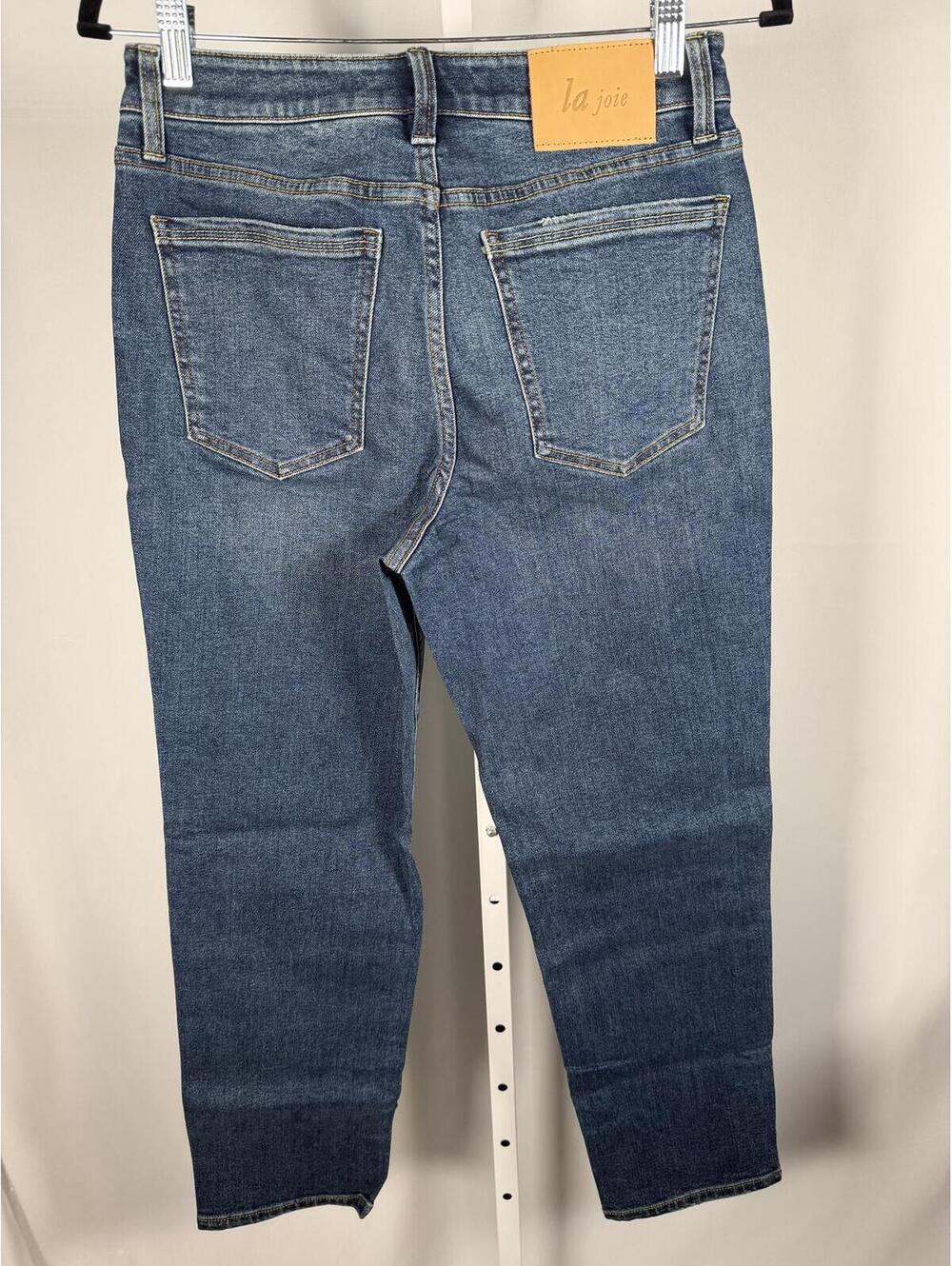 NWT La Joie Women's Gray Wash Denim Jeans Size 8 - Picture 3 of 7